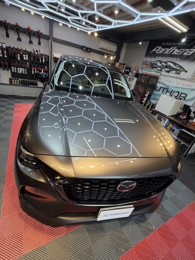 マツダ　 CX-60 STANDARDセットプラン② KAMIKAZE YAMATO BOROPHENE-Z・X 施工写真6