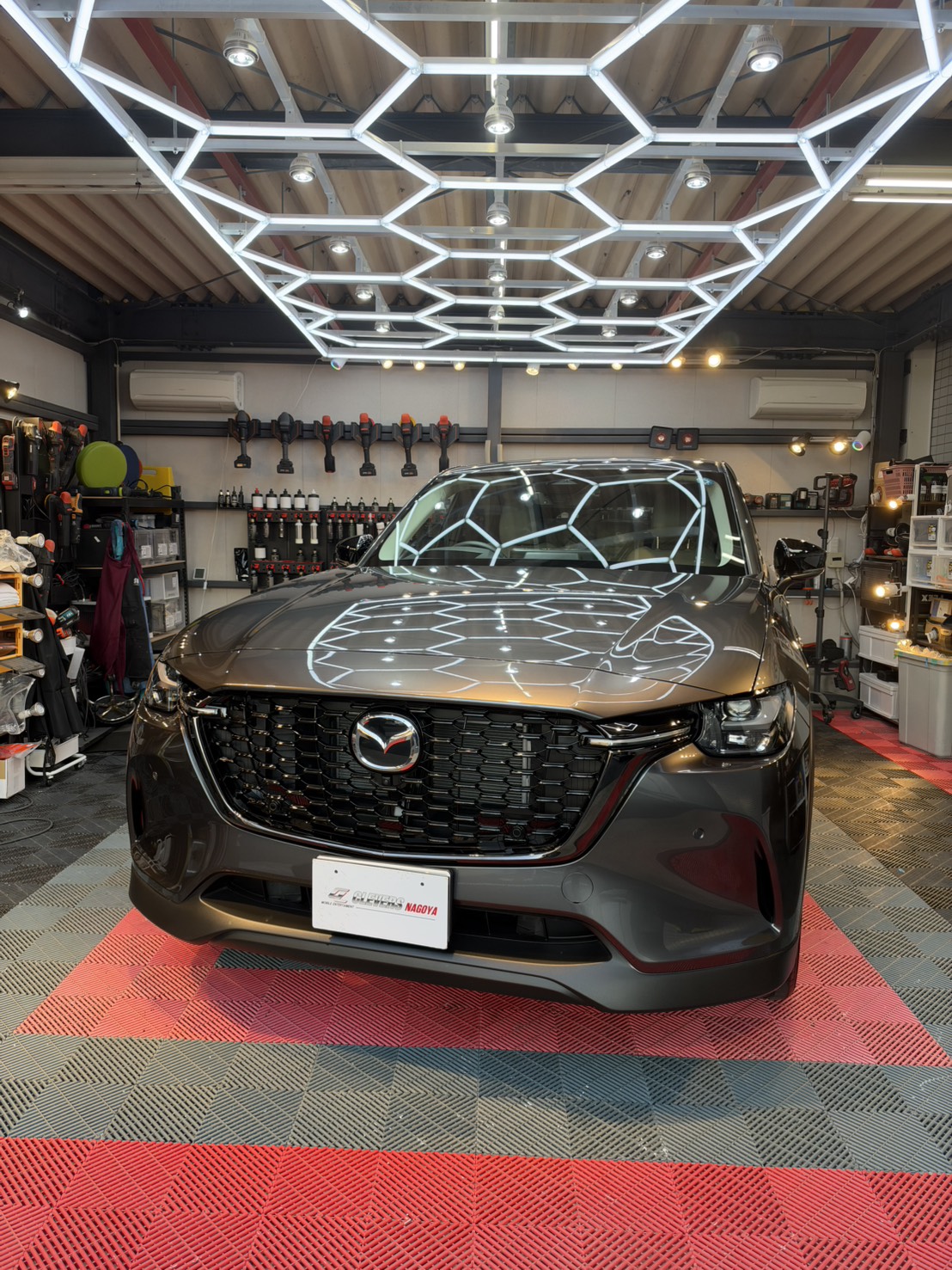 マツダ　 CX-60 STANDARDセットプラン② KAMIKAZE YAMATO BOROPHENE-Z・X 施工写真1