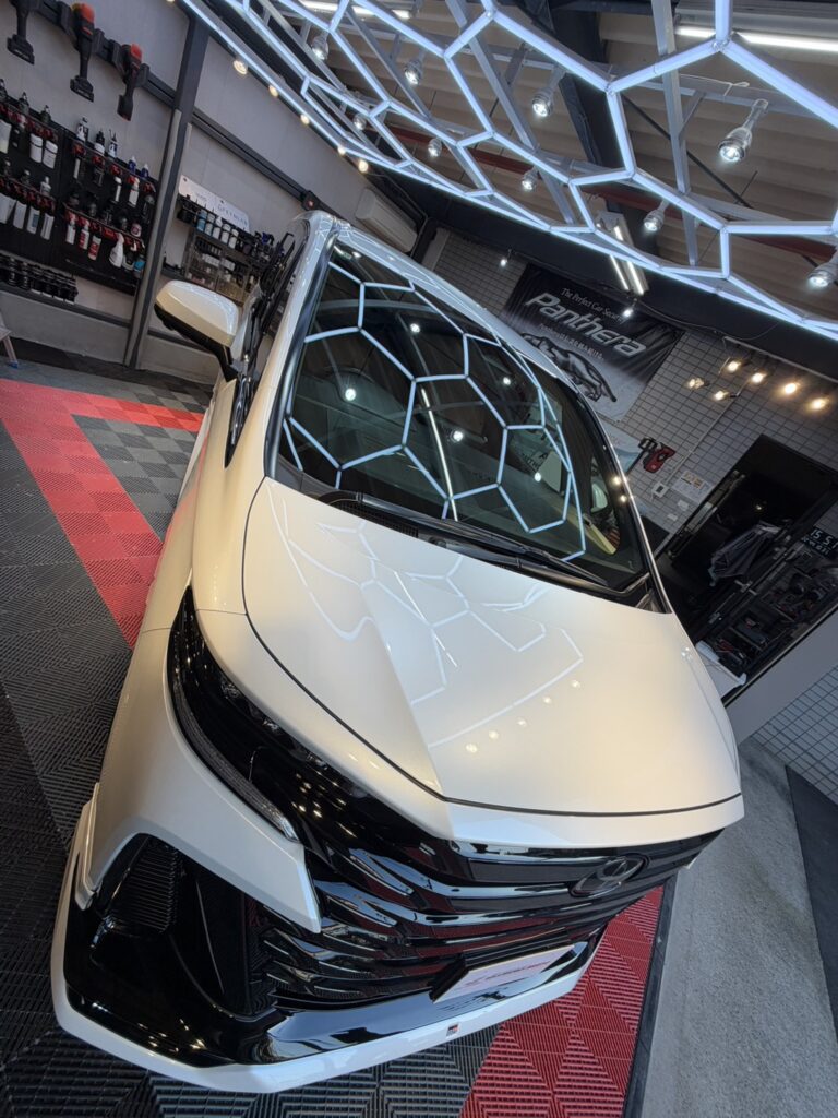 トヨタ ヴェルファイア SPECIALセットプラン② セラミックスペシャルセット 施工写真3